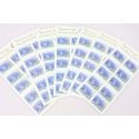 LOT 15 CARNETS AUTOADHÉSIFS BC42 VACANCES TIMBRES NEUFS** 0.50€ X 10 FACIALE 75€