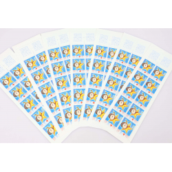 LOT 15 CARNETS CROIX ROUGE BC2048 ETOILE TIMBRES NEUFS** 0.46€ X 10 FACIALE 69€