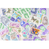 LOT DE 300 TIMBRES FRANCE NEUFS AFFRANCHISSEMENT 1,10 FRANCS, SOUS FACIALE