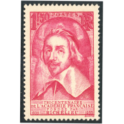 FRANCE, TIMBRE N° 305 NEUF** "CARDINAL DE RICHELIEU" - COTE 95 EUROS - 1935