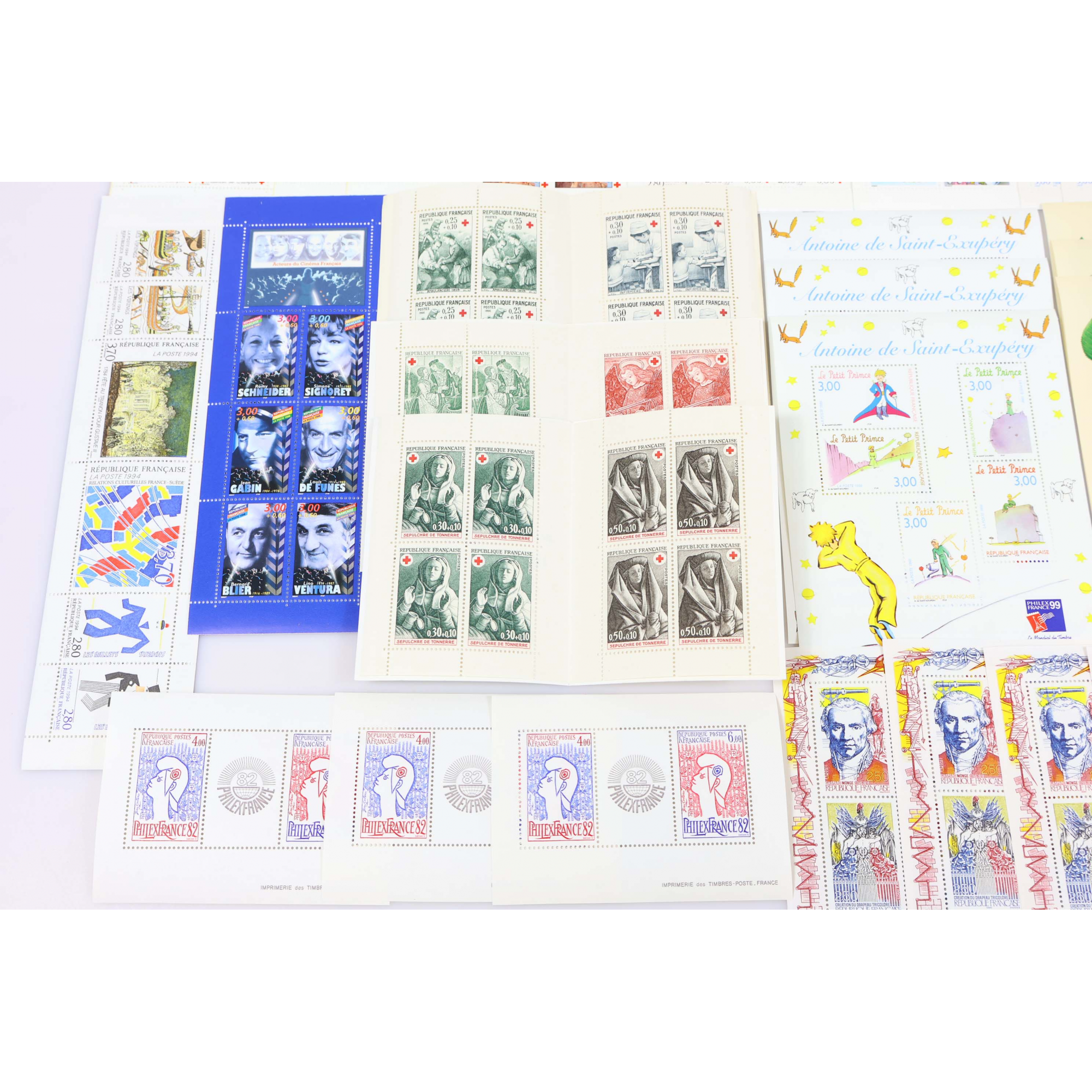 LOT TIMBRES EN FRANCS POUR AFFRANCHIR, BLOCS/CARNETS NEUFS, VALEUR FACIALE 100€