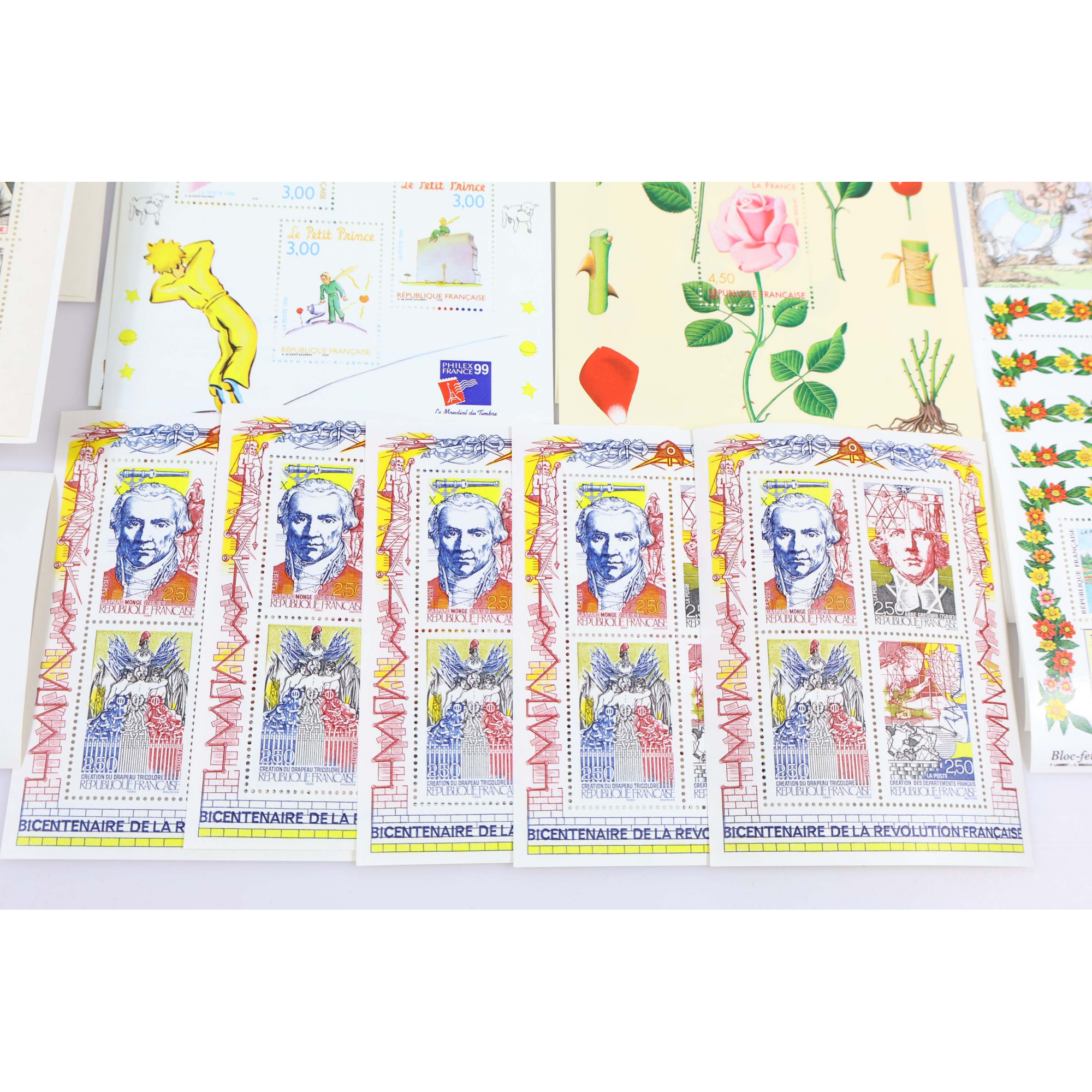 LOT TIMBRES EN FRANCS POUR AFFRANCHIR, BLOCS/CARNETS NEUFS, VALEUR FACIALE 100€