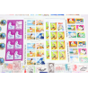 LOT TIMBRES EN FRANCS POUR AFFRANCHIR, VRAC/CARNETS NEUFS, VALEUR FACIALE 100€