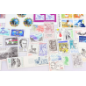 LOT TIMBRES EN FRANCS POUR AFFRANCHIR, VRAC/CARNETS NEUFS, VALEUR FACIALE 100€