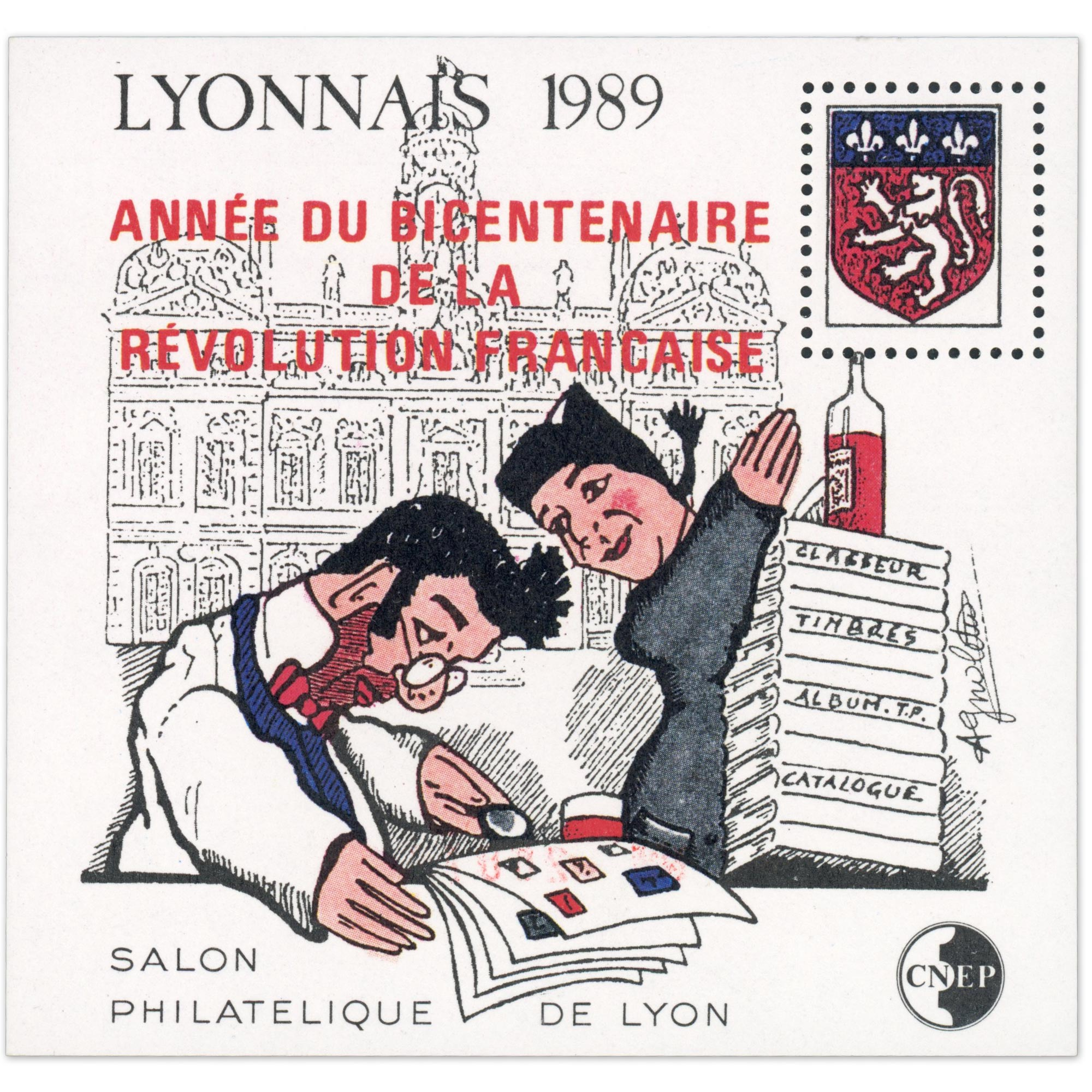 BLOCS CNEP YT 10 ET 11 - FRANCE 1989 - NEUFS LUXE - SALON PHILATÉLIQUE DE LYON