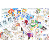 LOT TIMBRES EN FRANCS POUR AFFRANCHIR NEUFS**, VALEUR FACIALE 1122FFR