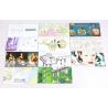 TIMBRES FRANCE BLOCS SOUVENIRS ANNEE COMPLETE 2020 NEUFS 12 BLOCS AVEC POCHETTES