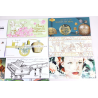 TIMBRES FRANCE BLOCS SOUVENIRS ANNEE COMPLETE 2020 NEUFS 12 BLOCS AVEC POCHETTES