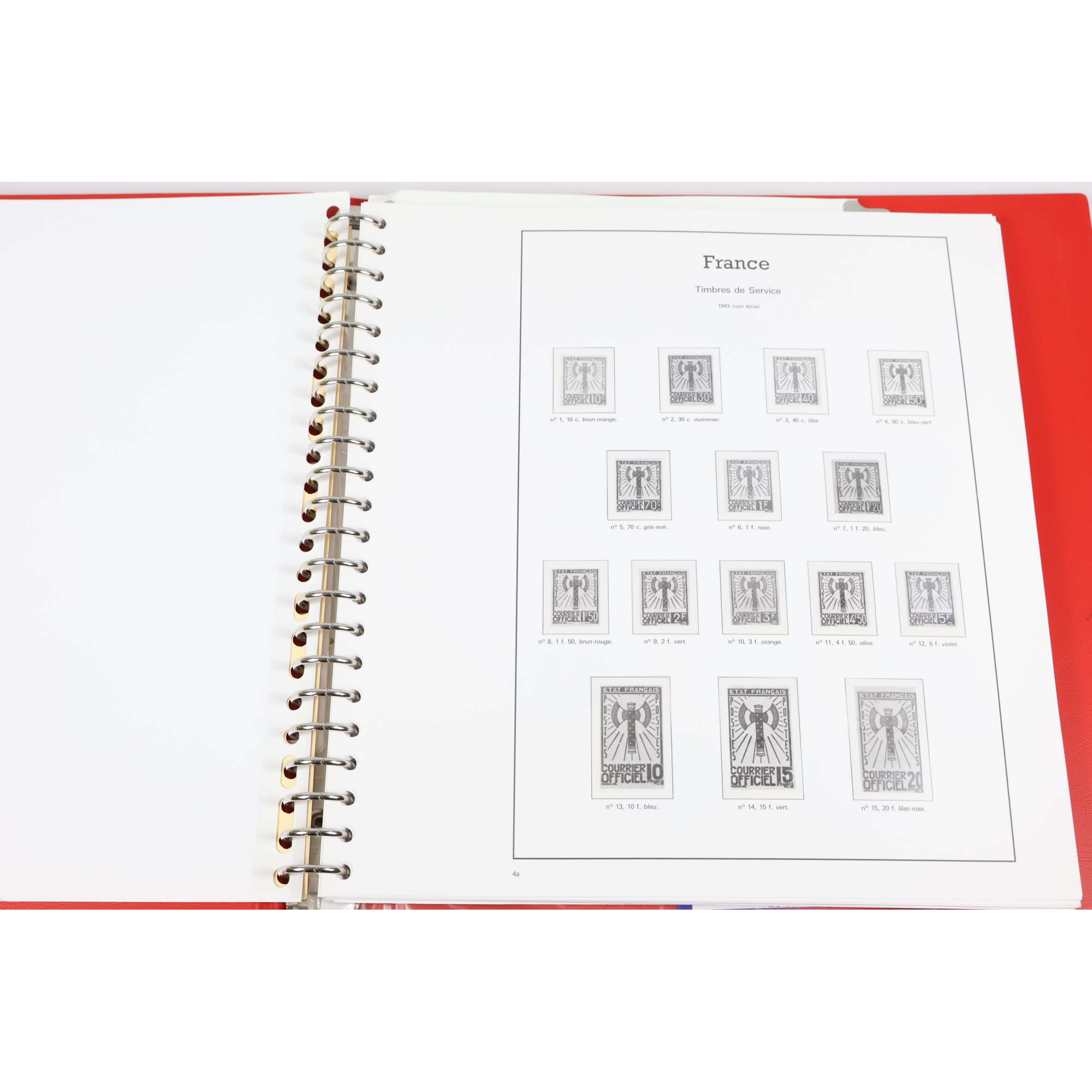 ALBUM YT HAUT DE GAMME POUR TIMBRES FRANCE SERVICES / POSTE AERIENNE / FM