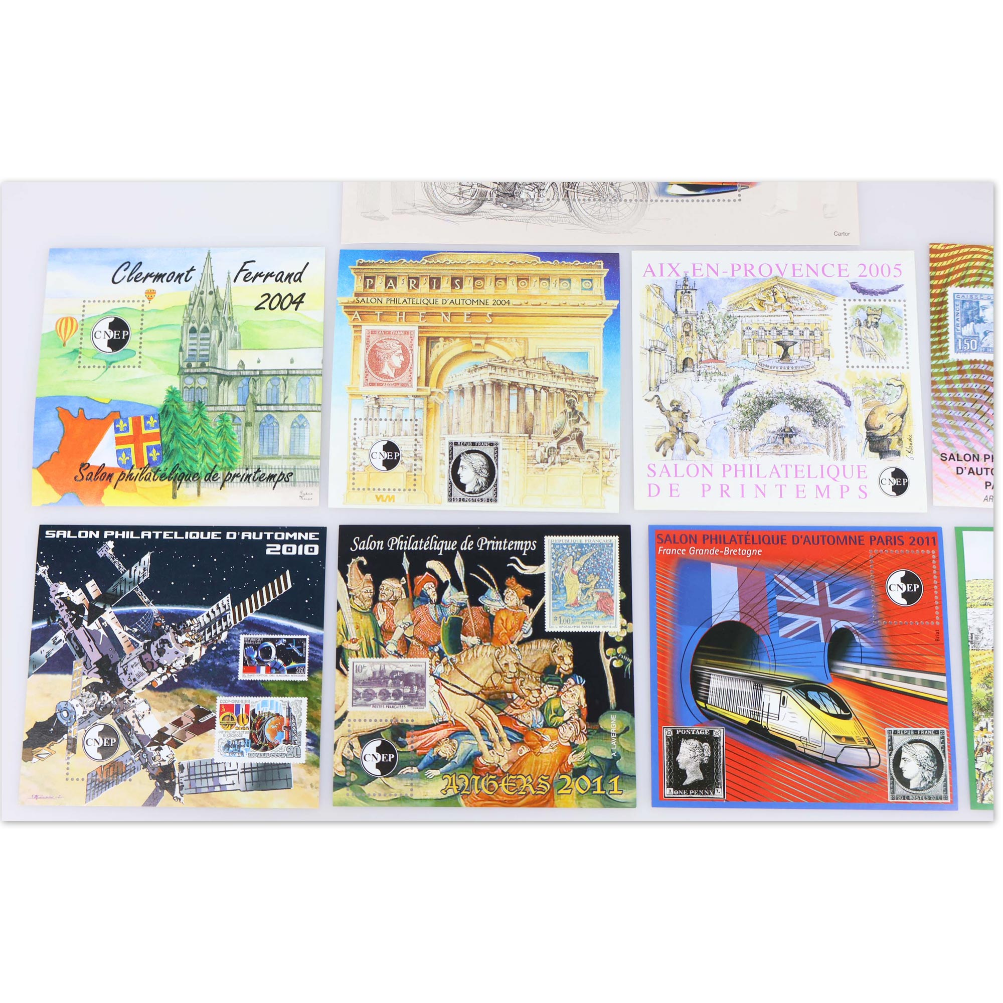 LOT DE 18 BLOCS CNEP DE FRANCE DE 1980 À 2012 NEUFS** COTE 319 EUROS