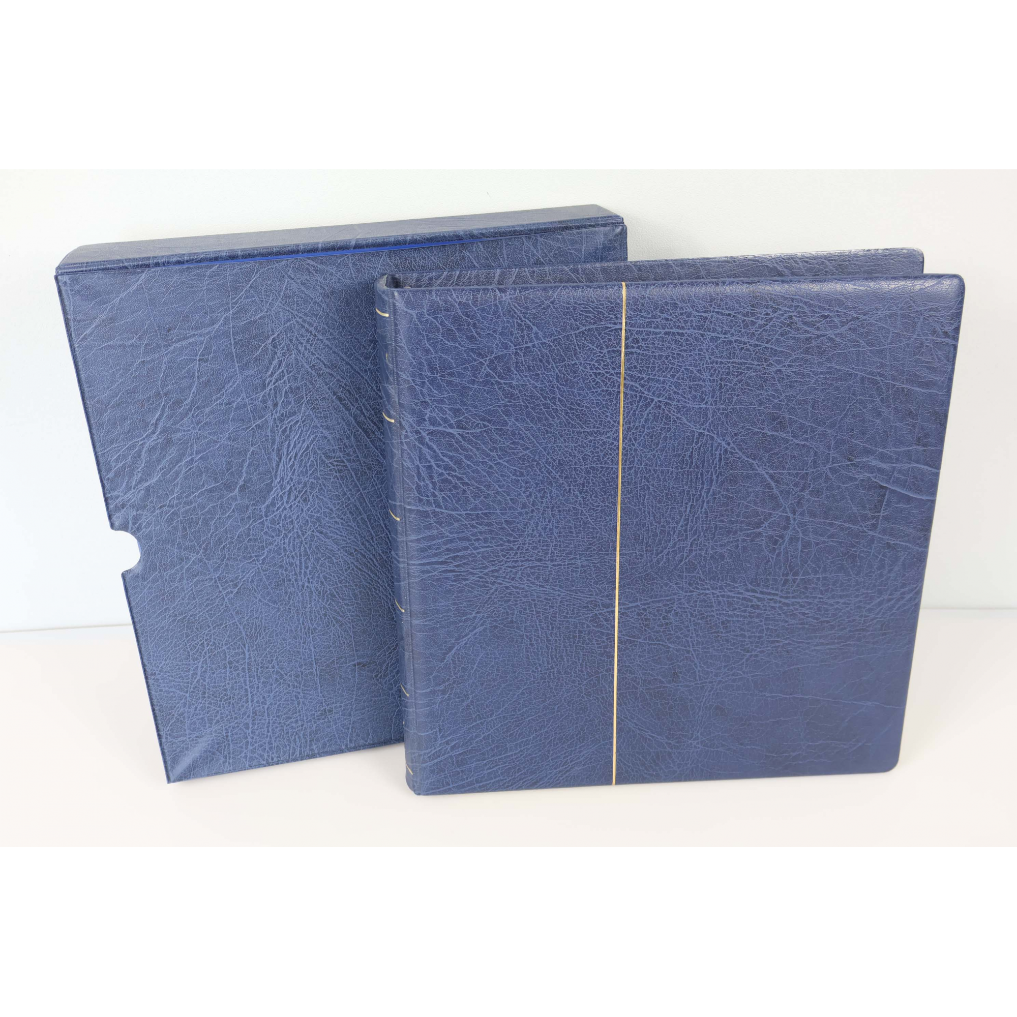 FRANCE, COLLECTION DE TIMBRES DE 1970 À 1985 NEUFS** DANS UN ALBUM LEUCHTTURM