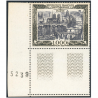 FRANCE POSTE AERIENNE N° 29, 1000 FFR VUE DE PARIS TIMBRE NEUF** AVEC BDF - 1950