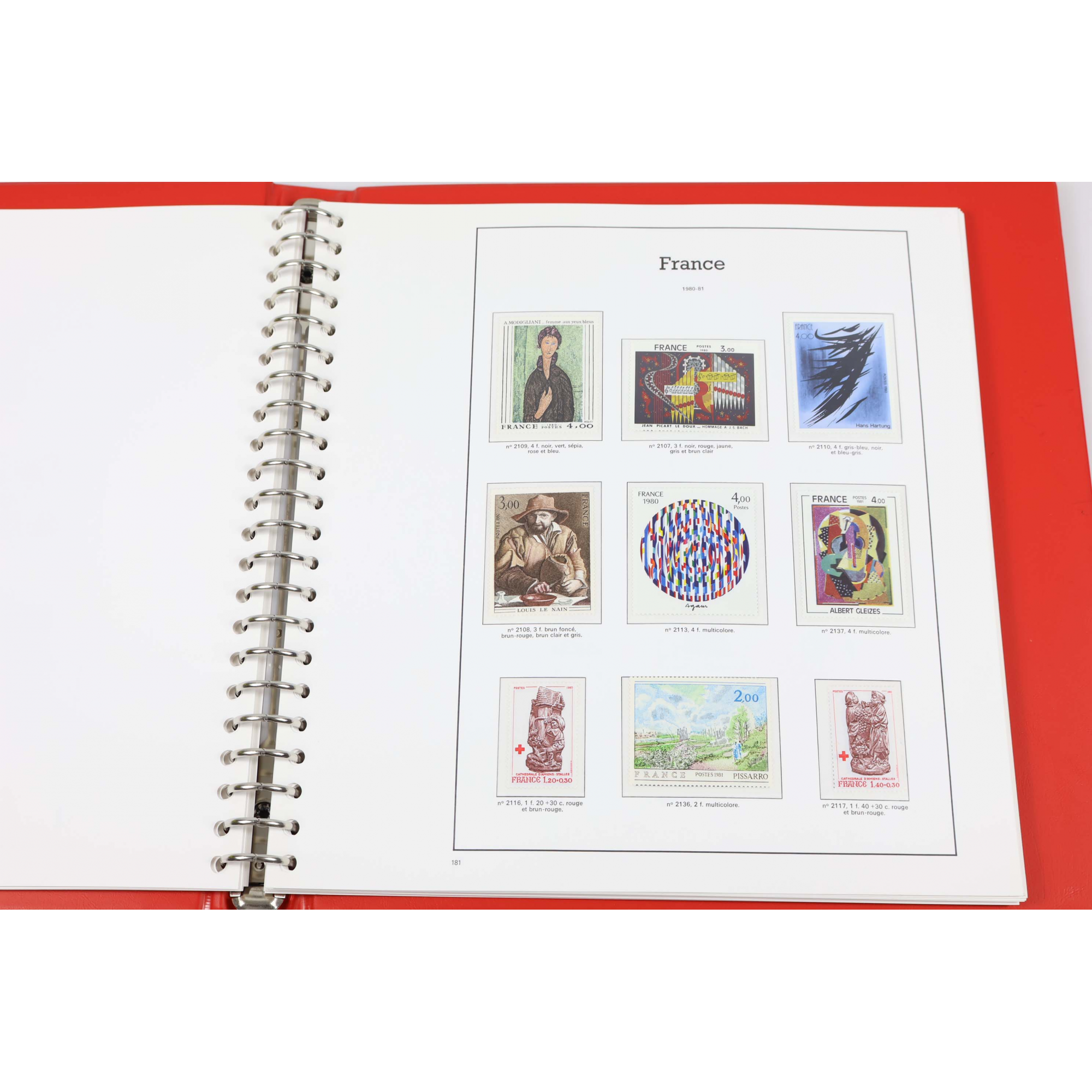 COLLECTION DE FRANCE 1979 À 1985 COMPLET TIMBRES NEUFS CLASSEUR YT HAUT DE GAMME