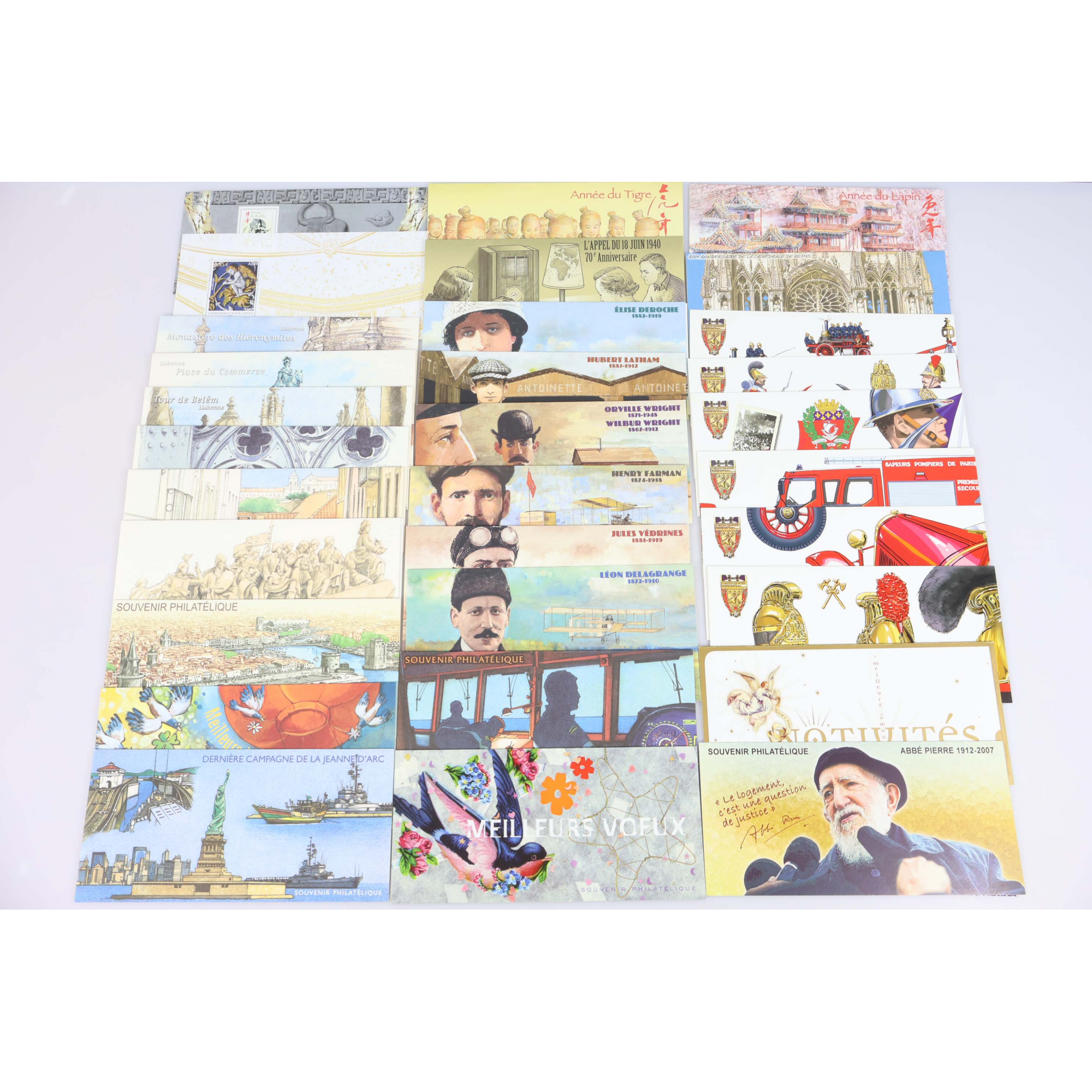 COLLECTION DE 31 BLOCS SOUVENIRS DE FRANCE DE 2009 A 2011 COMPLET TIMBRES NEUFS