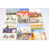 COLLECTION DE 24 BLOCS SOUVENIRS DE FRANCE DE 2012 ET 2013 COMPLET TIMBRES NEUFS