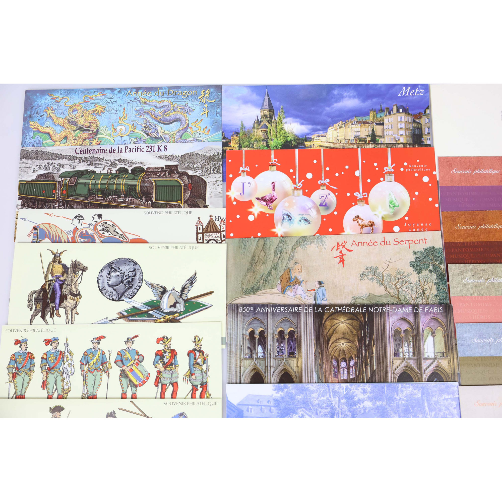COLLECTION DE 24 BLOCS SOUVENIRS DE FRANCE DE 2012 ET 2013 COMPLET TIMBRES NEUFS