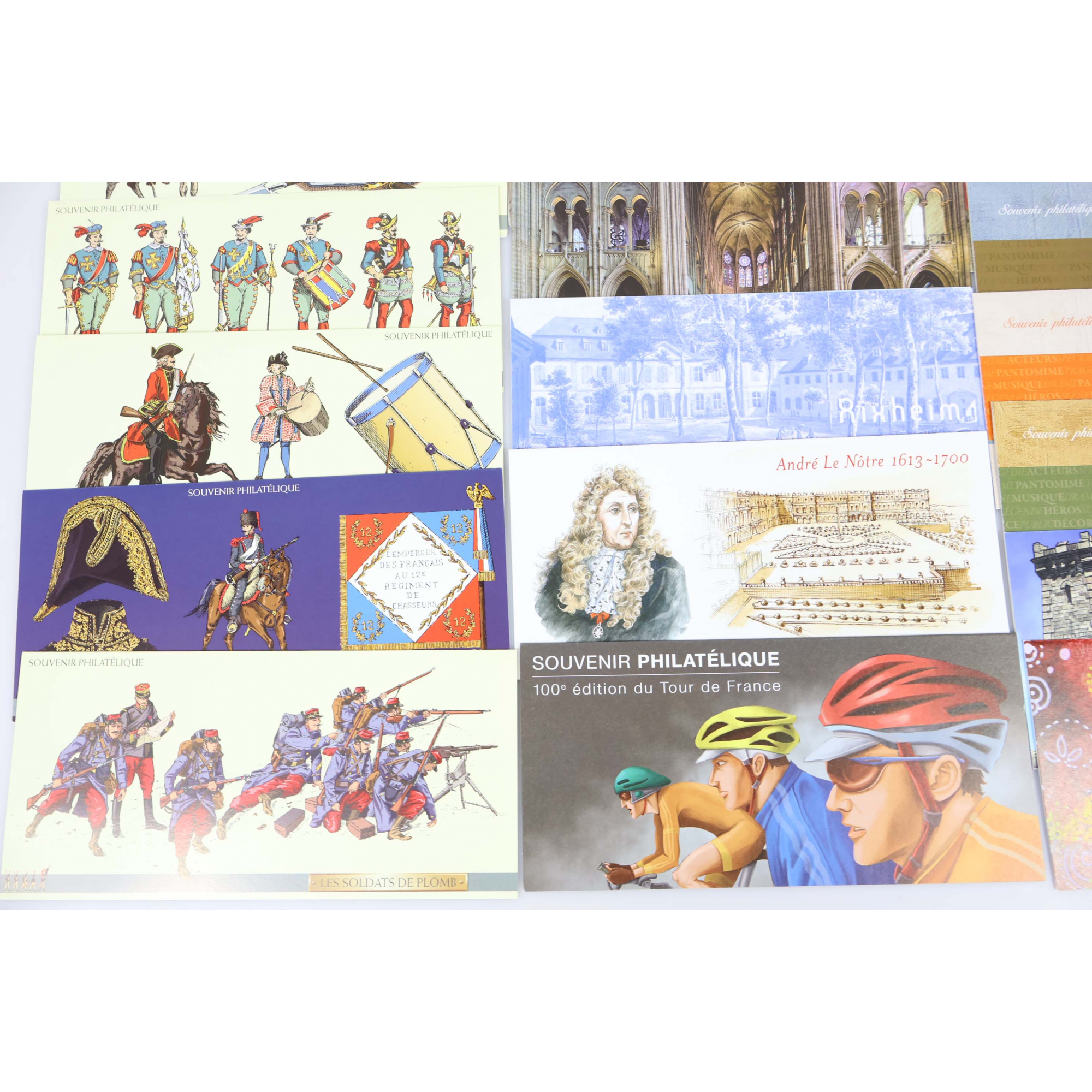 COLLECTION DE 24 BLOCS SOUVENIRS DE FRANCE DE 2012 ET 2013 COMPLET TIMBRES NEUFS