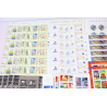 LOT DE TIMBRES EN FRANCS FEUILLES / BLOCS / CARNETS VALEUR FACIALE 1000 FRANCS
