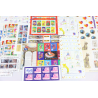 LOT DE TIMBRES EN FRANCS FEUILLES / BLOCS / CARNETS VALEUR FACIALE 1000 FRANCS