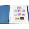 COLLECTION DE TIMBRES DE FRANCE NEUFS COMPLÈTE 1996 A 2001 CLASSEUR LUXE LINDNER