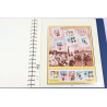 COLLECTION DE TIMBRES DE FRANCE NEUFS COMPLÈTE 1996 A 2001 CLASSEUR LUXE LINDNER