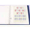 COLLECTION DE TIMBRES DE FRANCE NEUFS** ANNÉES 1989 A 1995 CLASSEUR LUXE LINDNER