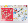 LOT DE 55 TIMBRES À 0.58€ EN BLOCS ET TIMBRES-POSTES NEUFS** FACIALE 31.9€