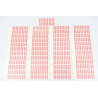 LOT DE 25 CARNETS DE FRANCE AUTOCOLLANTS DE 2.3 FRANCS FACIALE 575 FRANCS