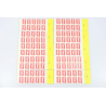 LOT DE 10 CARNETS DE TIMBRES DE FRANCE DE 2.3 FRANCS FACIALE 230 FRANCS