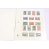 FRANCE, COLLECTION COMPLÈTE DE 1938 ET 1939, TIMBRES NEUFS** + DOUBLES OBLITÉRÉS