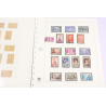 FRANCE, COLLECTION COMPLÈTE DE 1938 ET 1939, TIMBRES NEUFS** + DOUBLES OBLITÉRÉS