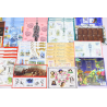 LOT IMPORTANT DE BLOCS-FEUILLETS EN EUROS TIMBRES NEUFS** FACIALE 305€