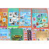 LOT DE BLOCS-FEUILLETS EN EUROS POUR COLLECTION OU AFFRANCHIR FACIALE 215€