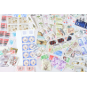 LOT DE TIMBRES EN FRANCS TOUTE VALEUR FACIALE 605 FRANCS, PROBLÈMES D'HUMIDITÉ