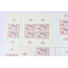 FRANCE N°1422 LOT DE 46 TIMBRES NEUFS ** EXPOSITION PHILATEC 1964 AVEC VIGNETTES
