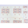 FRANCE N°1422 LOT DE 46 TIMBRES NEUFS ** EXPOSITION PHILATEC 1964 AVEC VIGNETTES
