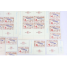 FRANCE N°1422 LOT DE 46 TIMBRES NEUFS ** EXPOSITION PHILATEC 1964 AVEC VIGNETTES