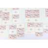FRANCE N°1422 LOT DE 46 TIMBRES NEUFS ** EXPOSITION PHILATEC 1964 AVEC VIGNETTES