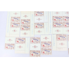FRANCE N°1422 LOT DE 46 TIMBRES NEUFS ** EXPOSITION PHILATEC 1964 AVEC VIGNETTES