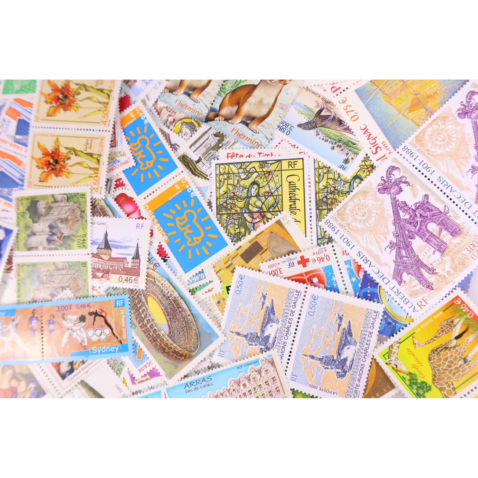 LOT DE TIMBRES NEUFS** EN EUROS POUR AFFRANCHIR TIMBRES PAR PAIRES FACIALE 238€