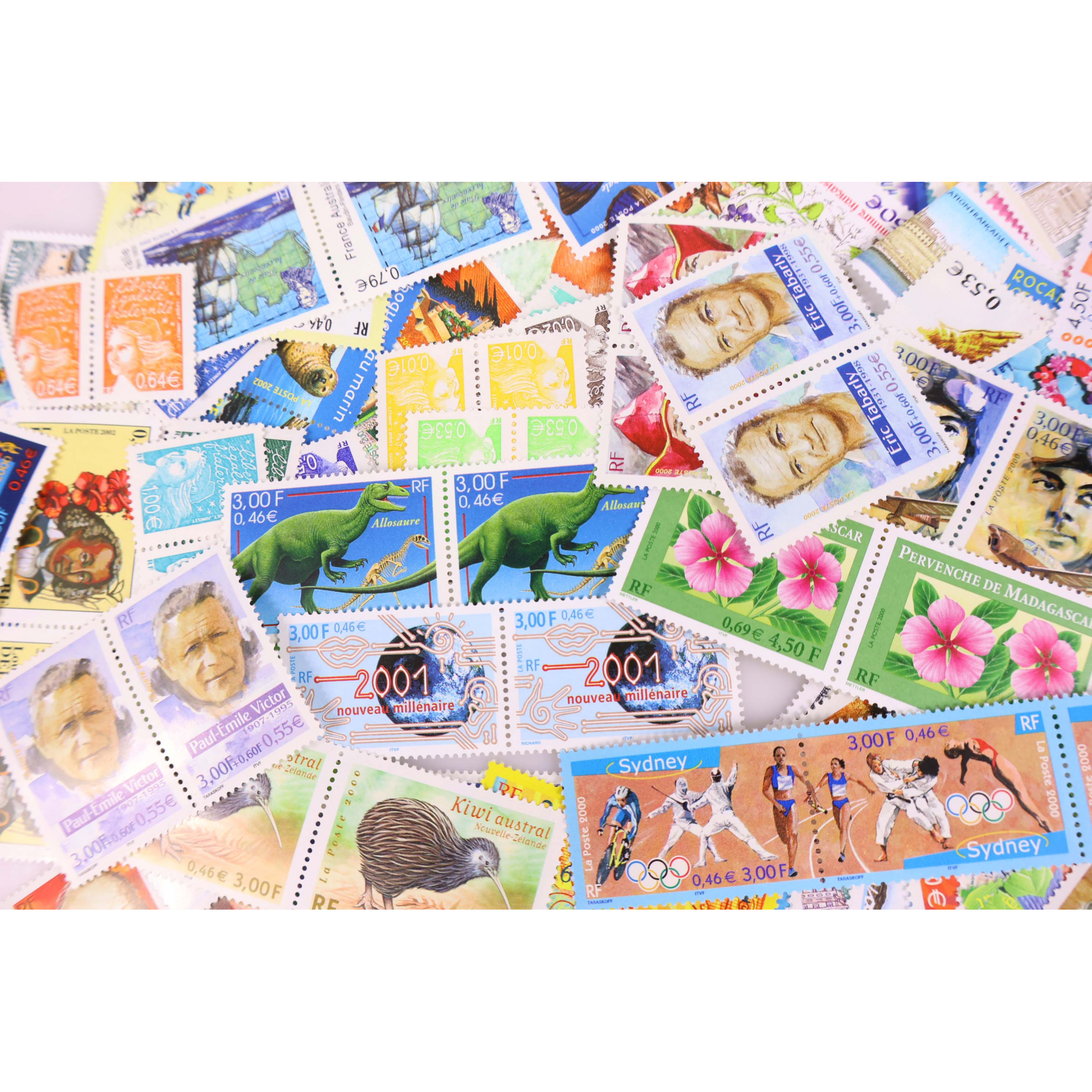 LOT DE TIMBRES NEUFS** EN EUROS POUR AFFRANCHIR TIMBRES PAR PAIRES FACIALE 238€