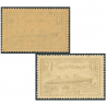 FRANCE, TIMBRES N° 299 ET 300 "NORMANDIE" NEUFS SANS CHARNIÈRE, ANNÉES 1935-36