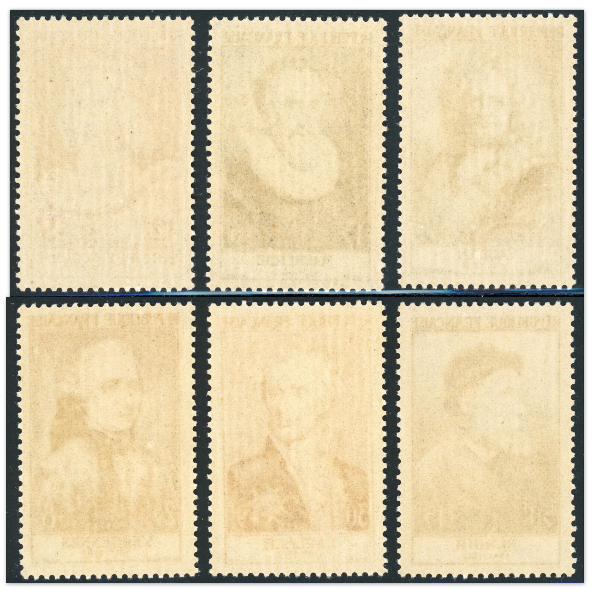 FRANCE, TIMBRES N° 1027 À 1032 CÉLÉBRITÉS "SÉRIE RENOIR", NEUFS** - 1955 FRANCE, TIMBRES N° 1027 À 1032 CÉLÉBRITÉS "SÉRIE RENOIR", NEUFS** - 1955