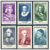 FRANCE, TIMBRES N° 1027 À 1032 CÉLÉBRITÉS "SÉRIE RENOIR", NEUFS** - 1955 FRANCE, TIMBRES N° 1027 À 1032 CÉLÉBRITÉS "SÉRIE RENOIR", NEUFS** - 1955