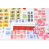 FRANCE LOT TIMBRES EUROS AUTOADHÉSIFS POUR AFFRANCHISSEMENT, VALEUR FACIALE 236€