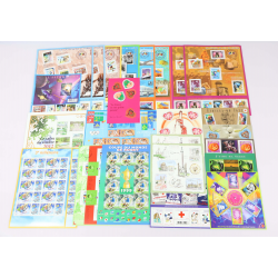 LOT DE TIMBRES-POSTE ET BLOCS EN EUROS FACIALE 99€ COLLECTION/AFFRANCHISSEMENT