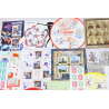 LOT DE BLOCS-FEUILLETS ET TIMBRES NEUFS** DE 2020 ET 2021 FACIALE 311€
