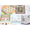 LOT DE BLOCS-FEUILLETS ET TIMBRES NEUFS** DE FRANCE DE 2018 FACIALE 150€