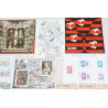 LOT DE BLOCS-FEUILLETS ET TIMBRES NEUFS** DE FRANCE DE 2018 FACIALE 150€