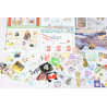 LOT DE BLOCS-FEUILLETS ET TIMBRES NEUFS** DE FRANCE DE 2018 FACIALE 150€